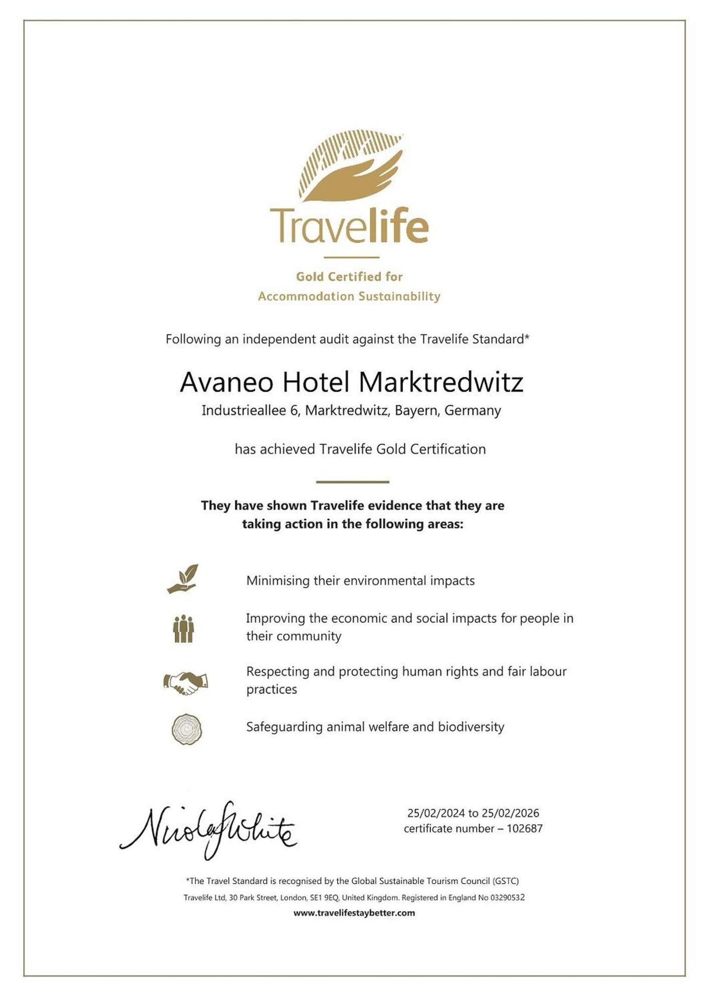 Avaneo Hotel Марктредвіц Екстер'єр фото